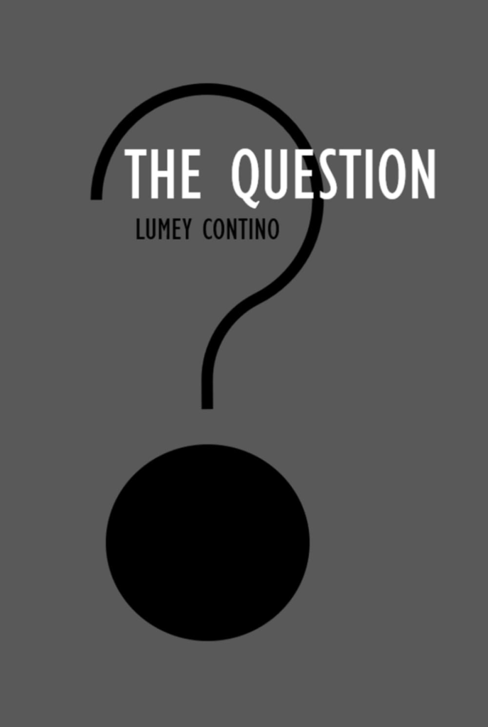 Narrative Fiction Book The Question by contemporary author Lumey Contino